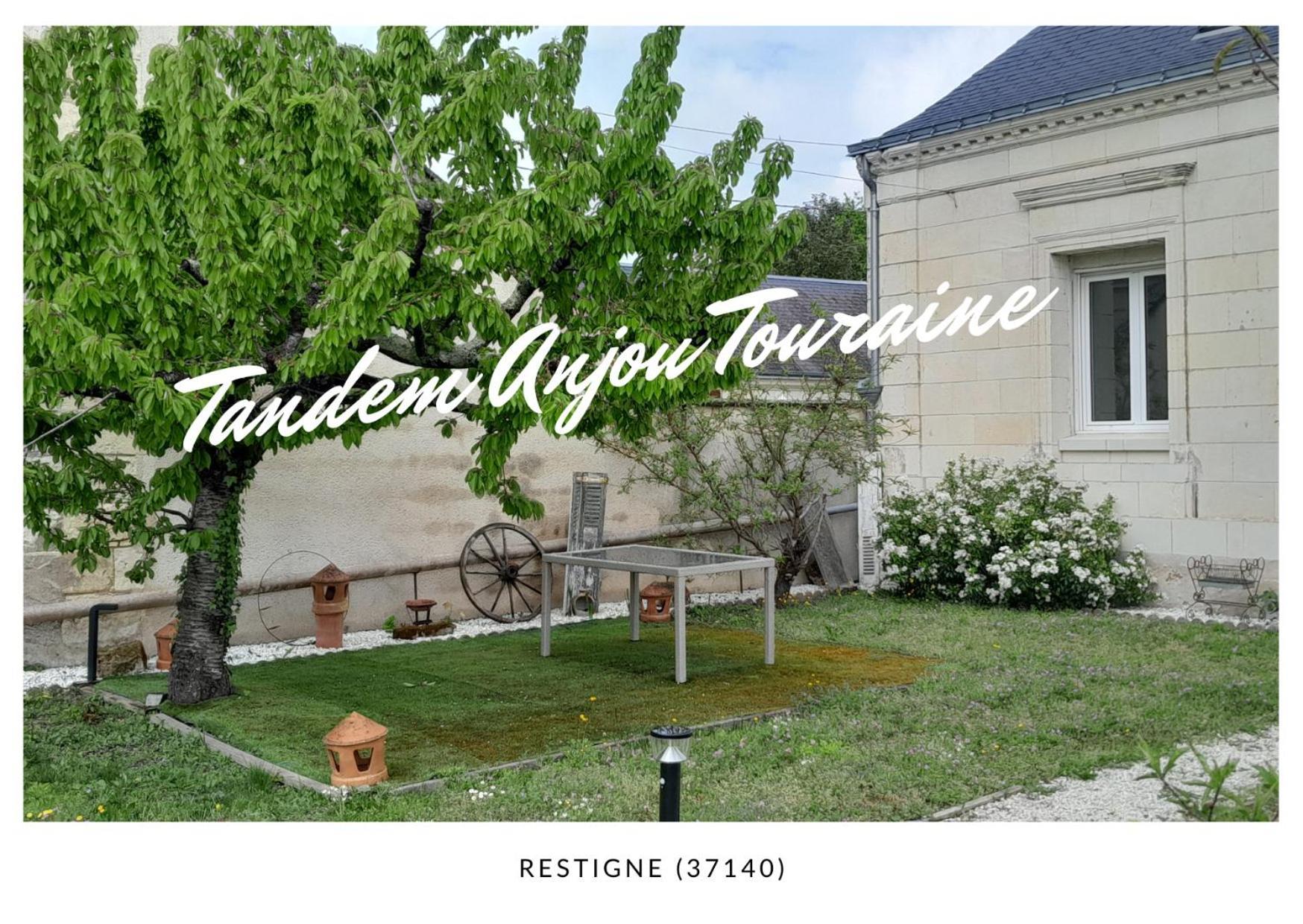 Villa Tandem Anjou Touraine à Restigné Extérieur photo
